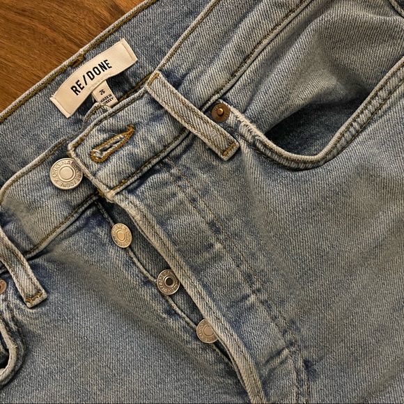 Re/done Comfort Stretch High Rise Stove Pipe jean - Picture 2 of 11